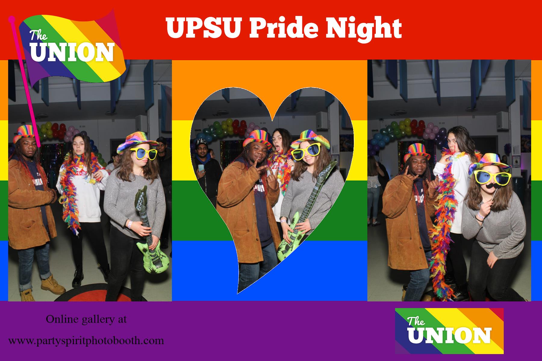 UPSU Pride Night | View more photos from the event at gallery.partyspiritphotobooth.com/u/PartySpiritPhotoBooth/UPSU-Pride-Night